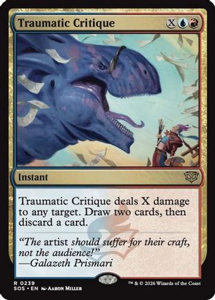 Traumatic Critique (SOS-239) (Foil)