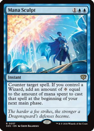 Mana Sculpt (SOS-057) (Foil)