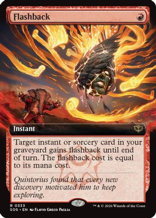 Flashback (Extended Art) (SOS-333) (Foil)