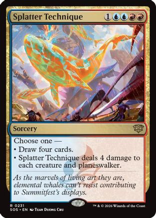 Splatter Technique (SOS-231) (Foil)