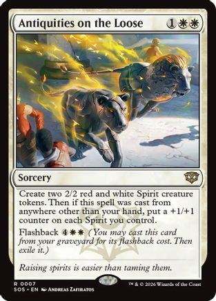 Antiquities on the Loose (SOS-007) (Foil)