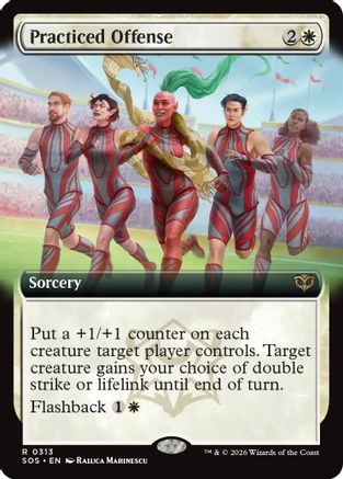Practiced Offense (Extended Art) (SOS-313)