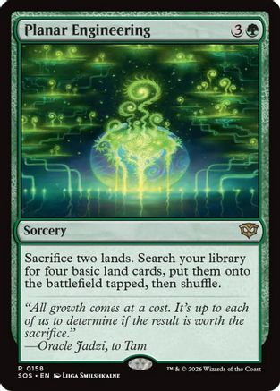 Planar Engineering (SOS-158) (Foil)