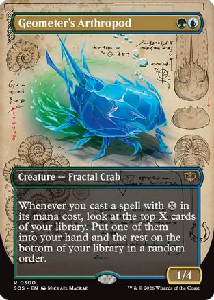 Geometer's Arthropod (Borderless) (SOS-300)