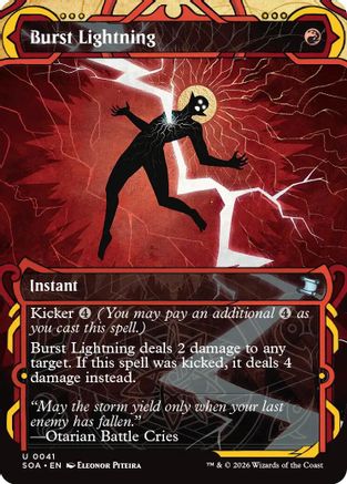 Burst Lightning (SOA-041) (Foil)