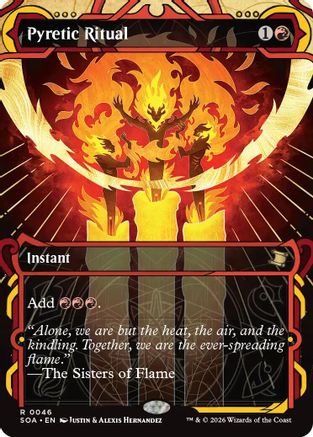 Pyretic Ritual (SOA-046) (Foil)
