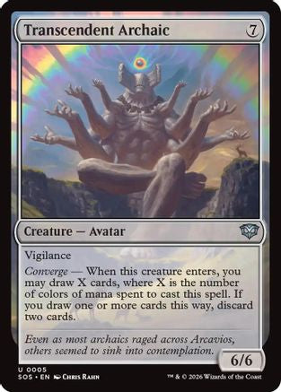 Transcendent Archaic (SOS-005) (Foil)
