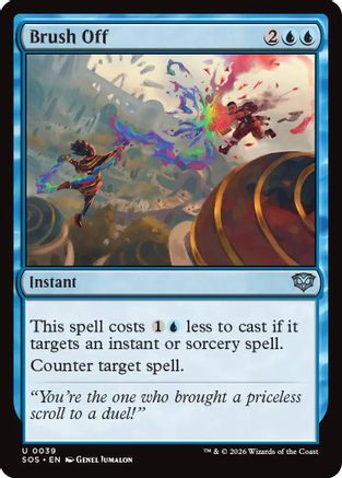 Brush Off (SOS-039) (Foil)