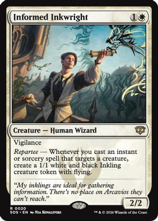 Informed Inkwright (SOS-020) (Foil)