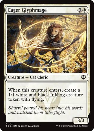 Eager Glyphmage (SOS-011)