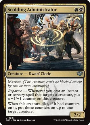 Scolding Administrator (SOS-224) (Foil)