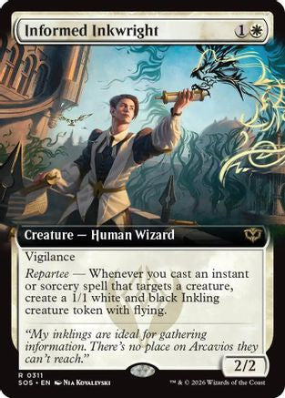 Informed Inkwright (Extended Art) (SOS-311)