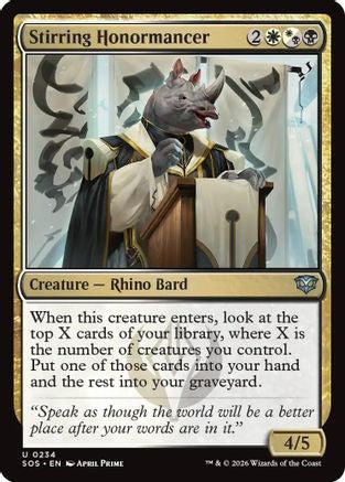 Stirring Honormancer (SOS-234)