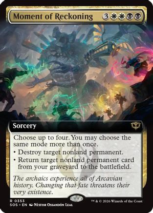 Moment of Reckoning (Extended Art) (SOS-353)