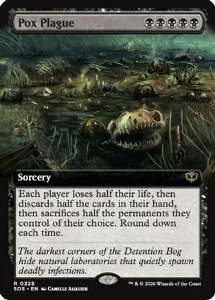 Pox Plague (Extended Art) (SOS-328) (Foil)