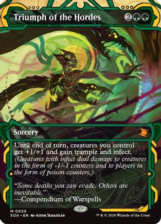 Triumph of the Hordes (SOA-059) (Foil)