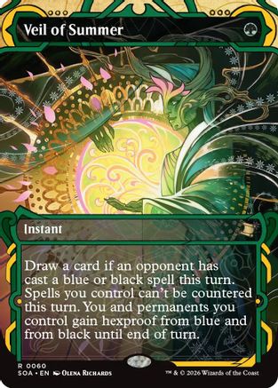 Veil of Summer (SOA-060) (Foil)