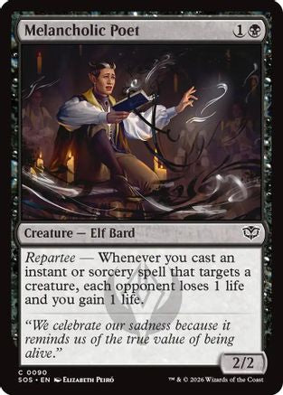 Melancholic Poet (SOS-090) (Foil)