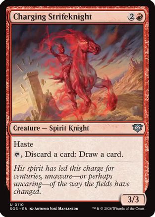 Charging Strikeknight (SOS-110) (Foil)