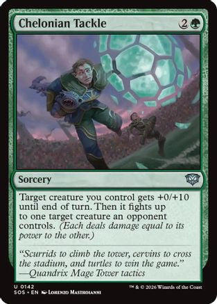 Chelonian Tackle (SOS-142) (Foil)