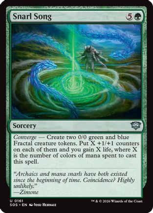 Snarl Song (SOS-161) (Foil)