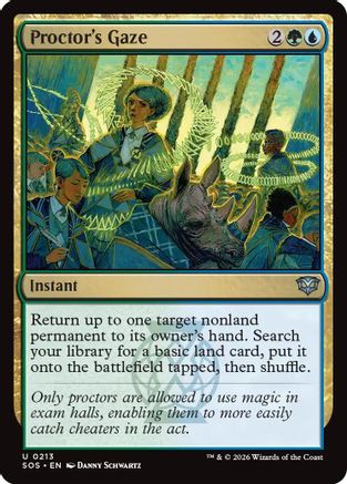 Proctor's Gaze (SOS-213) (Foil)