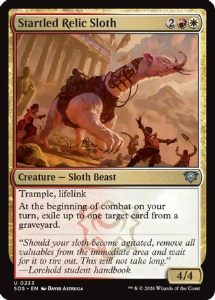 Startled Relic Sloth (SOS-233)