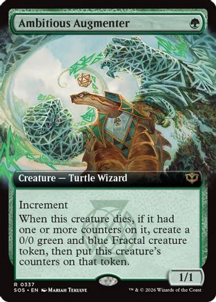 Ambitious Augmenter (Extended Art) (SOS-337) (Foil)