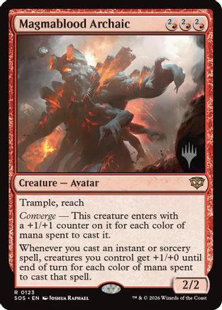 Magmablood Archaic (PPSOS-123) (Foil)