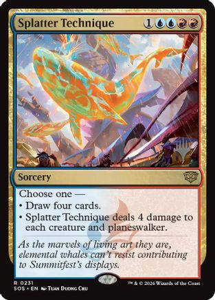 Splatter Technique (PPSOS-231) (Foil)