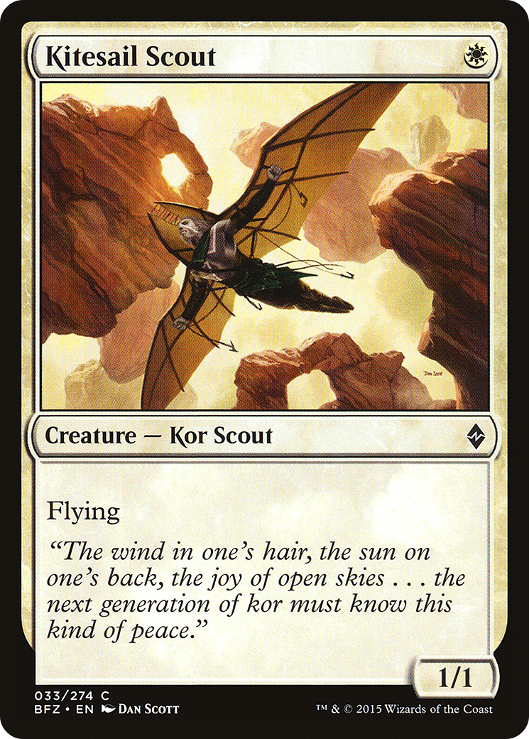 Kitesail Scout (BFZ-033) (Foil)