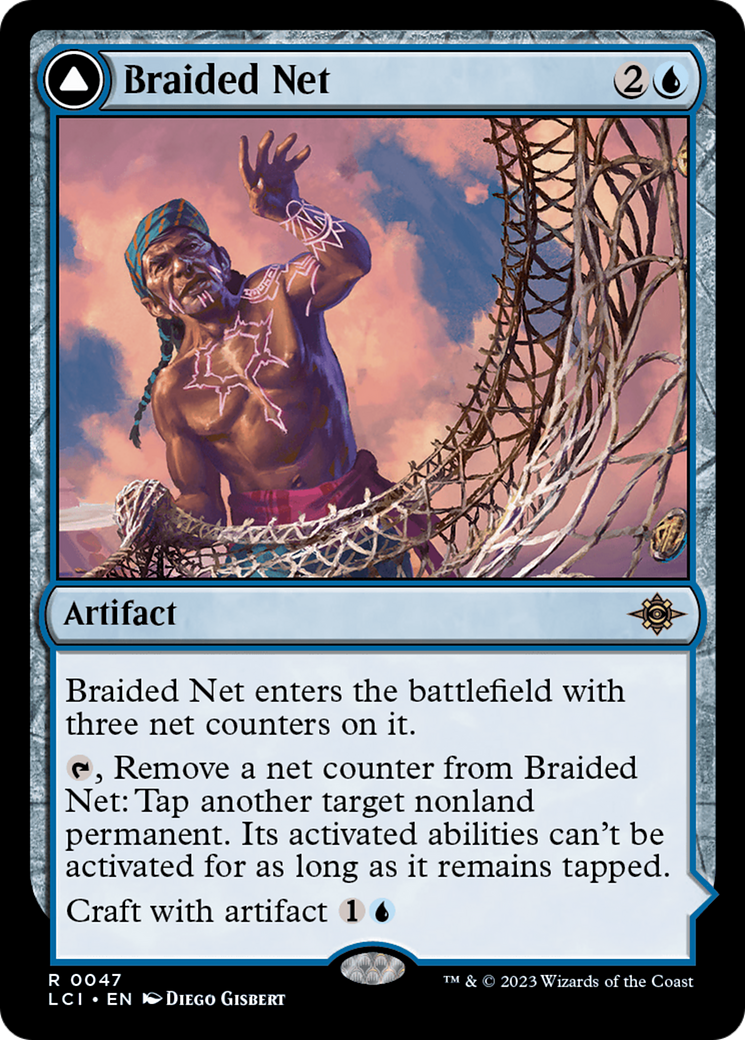 Braided Net // Braided Quipu (LCI-047) (Foil)