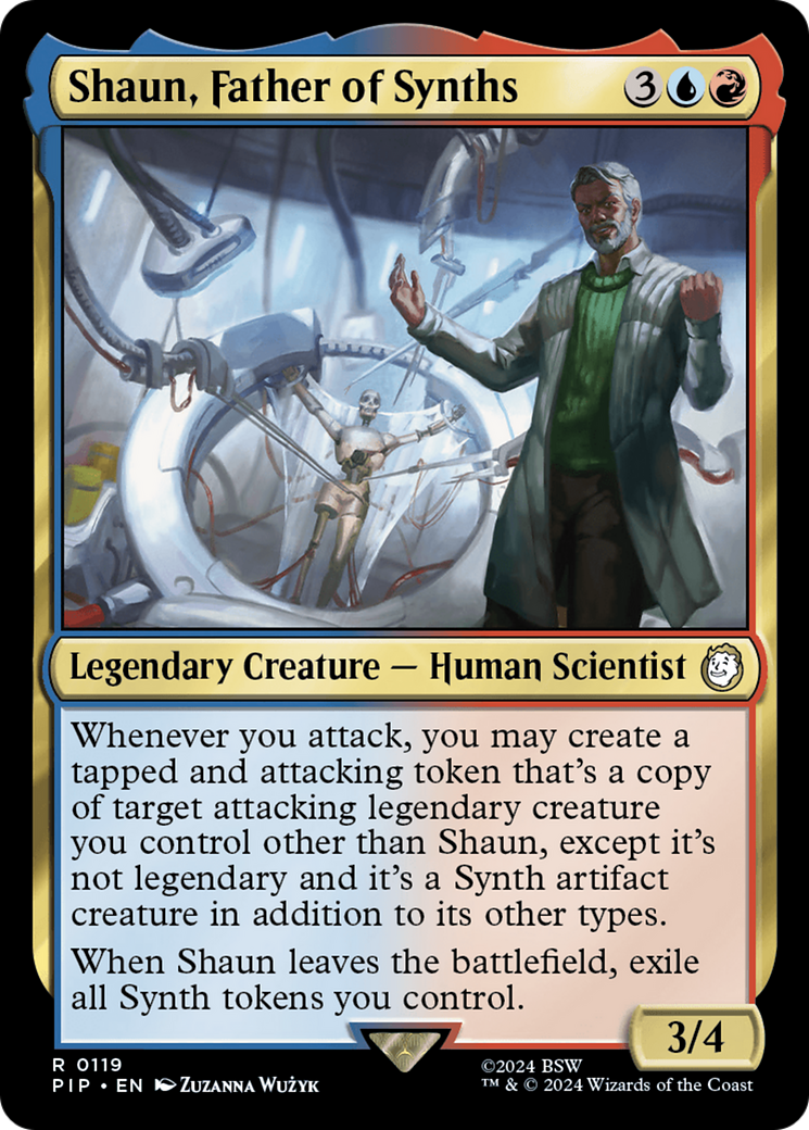 Shaun, Father of Synths (PIP-119) (Foil)