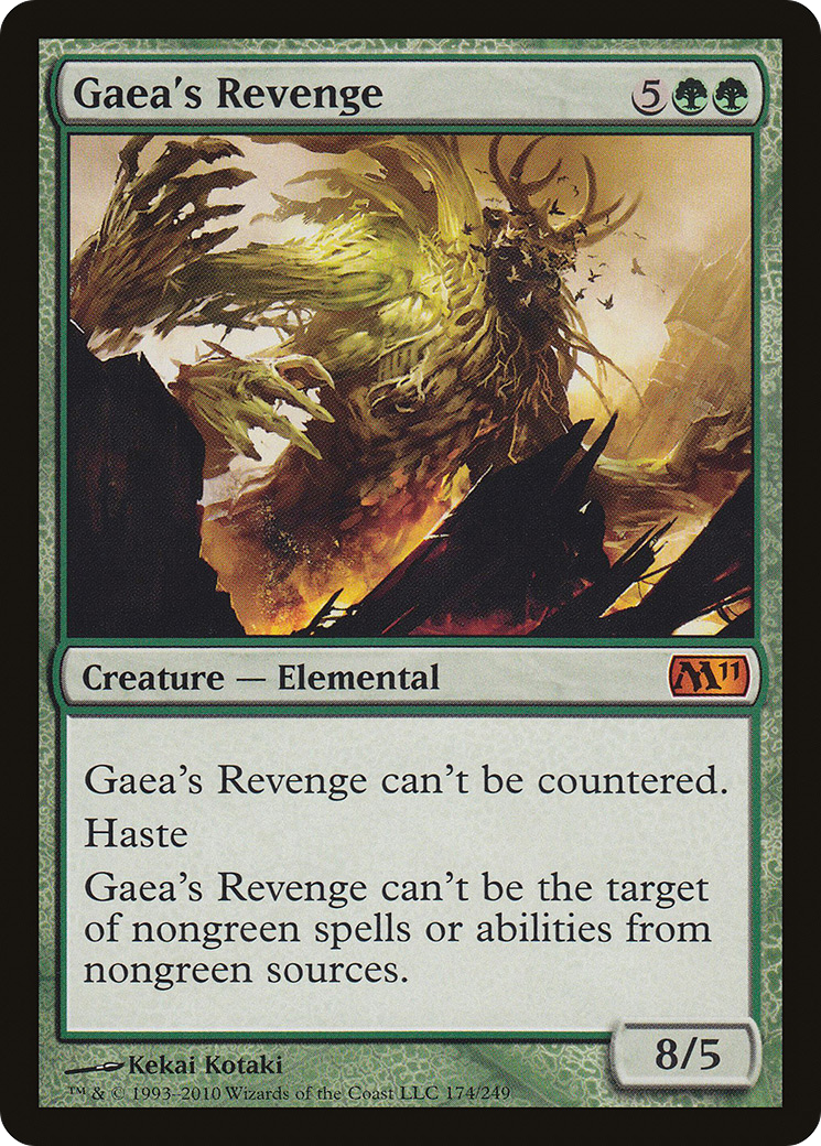 Gaea's Revenge (M11-174) (Foil)
