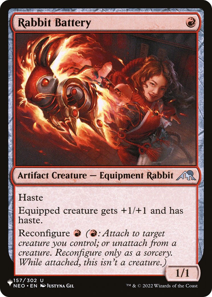 Rabbit Battery (LIST-NEO-157)