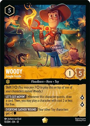 Woody - Jungle Guide (12-015) (Cold Foil)