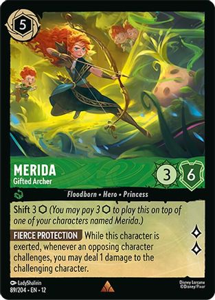 Merida - Gifted Archer (12-089) (Cold Foil)