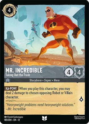 Mr. Incredible - Taking Out the Trash (12-185)