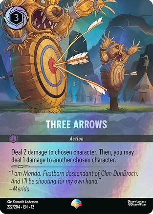 Three Arrows (Epic) (12-222) (Holofoil)