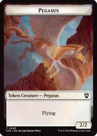Pegasus // Inkling (0022) Double-Sided Token (SOC-5 // 22)