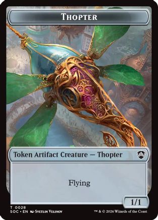 Thopter // Fractal (0004) Double-Sided Token (SOC-28 // 4)
