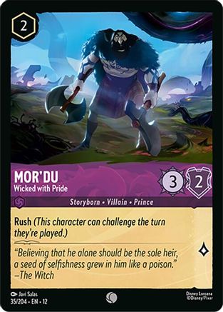 Mor'du - Wicked with Pride (12-035) (Cold Foil)