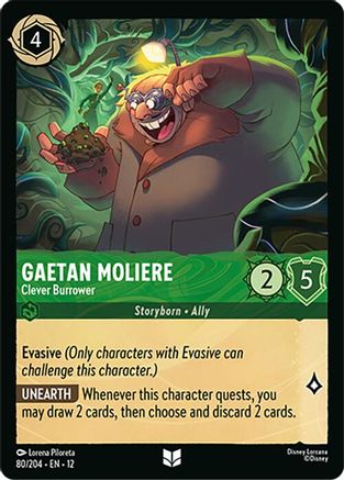 Gaetan Moliere - Clever Burrower (12-080) (Cold Foil)
