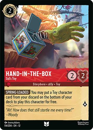 Hand-in-the-Box - Sid's Toy (12-114)