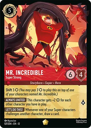 Mr. Incredible - Super Strong (12-127) (Cold Foil)