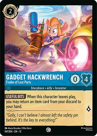 Gadget Hackwrench - Finder of Lost Parts (12-147)