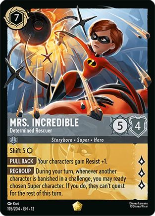 Mrs. Incredible - Determined Rescuer (12-195) (Cold Foil)
