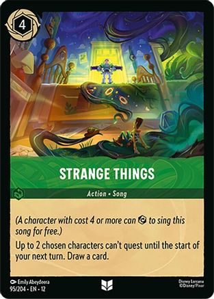Strange Things (12-095) (Cold Foil)