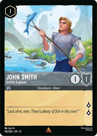 John Smith - Skillful Explorer (12-192) (Cold Foil)