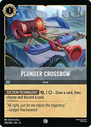 Plunger Crossbow (12-200) (Cold Foil)